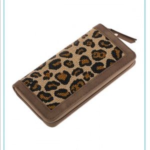 Leopard Print Wallet